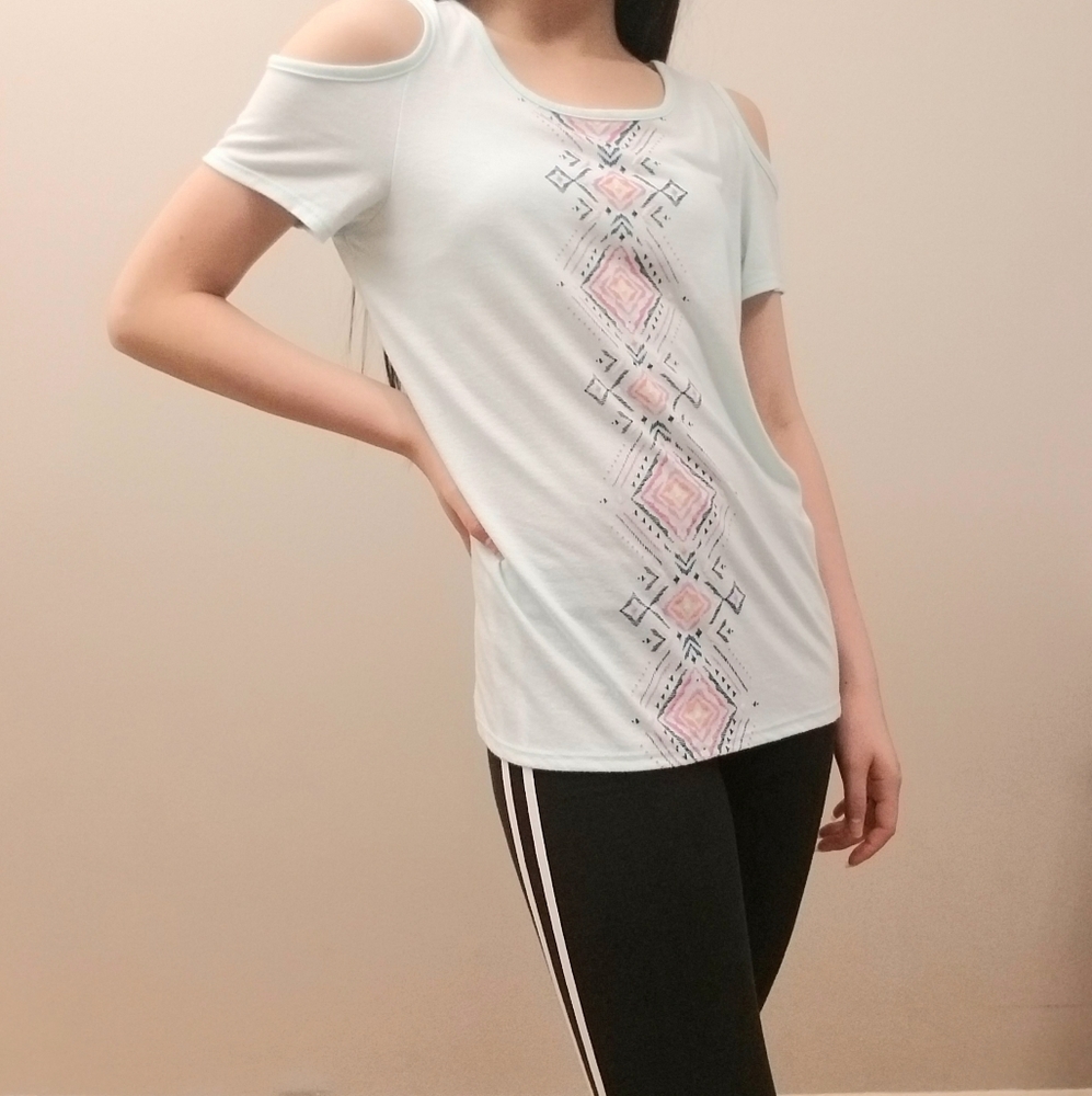 Mudd Open Shoulder Top